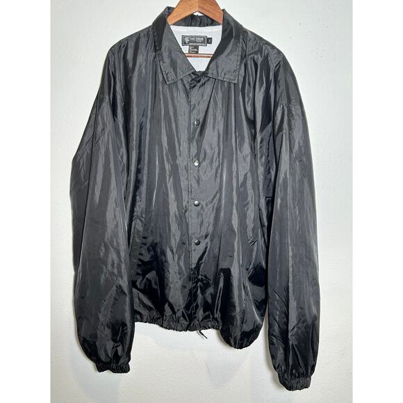 Tact Squad USA Black Flannel-lined Security Windbreaker Men size 3XL - Picture 1 of 6